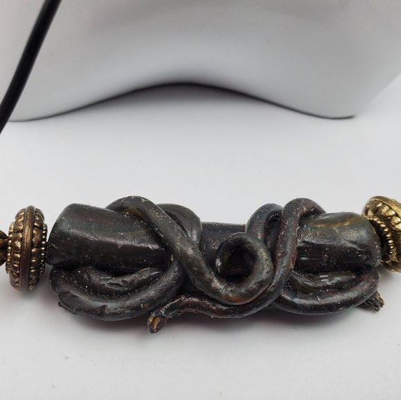 Witches curse clay‎ molded totem necklace N1227 - Picture 2 of 4